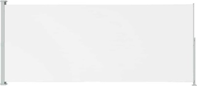 Furnicato Seitenmarkise ausziehbar in Creme mit automatischer Aufroll-Funktion aus Polyester und Stahl, B/H: 500 x 220 cm - Bild 1