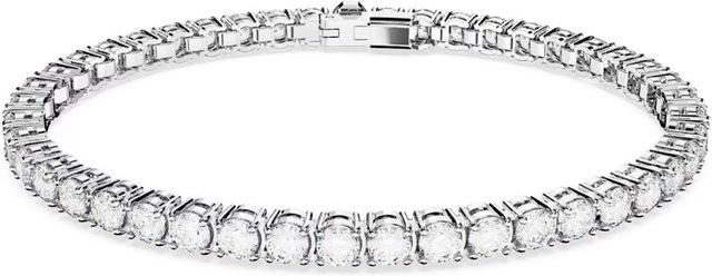 Swarovski Matrix Tennis Armband, Silber, Kristall, Damen - Bild 1