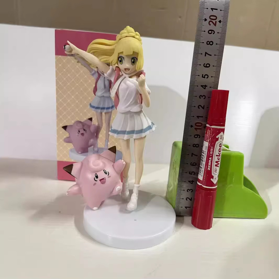 TAKARA TOMY Pokémon Lillie mit Clefairy, Actionfigur, 19cm - Bild 2