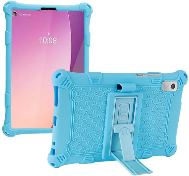 Lenovo Tab M9 Kinder Schutzhülle mit Ständer für TB-310FU und TB-310XU in Blau/Mehrfarbig - Bild 1