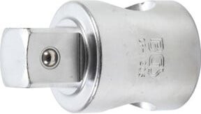 BGS Gleitgriff-Adapter für Verlängerungen mit Abtrieb Außenvierkant 25 mm (1") in Silber - Bild 1