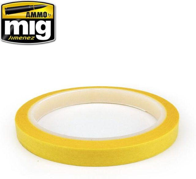AMMO by MIG Jimenez Masking Tape 3 Gelb Breite: 1 cm, Länge: 25 m - Bild 1