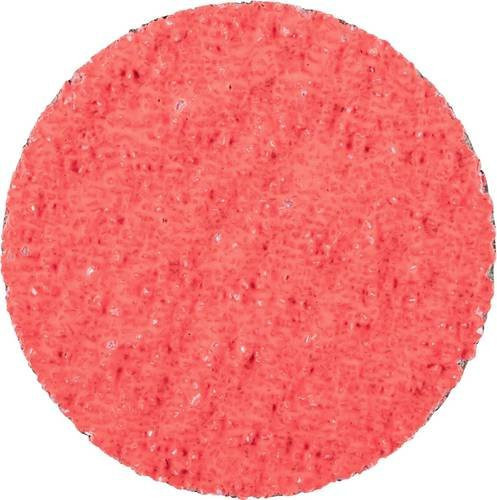 PFERD COMBIDISC Mini-Fiberscheibe CDF mit Keramikkorn für Stahl und Edelstahl, Durchmesser: 50 mm, Körnung: 36, Farbe: Rot, 100 Stück - Bild 1