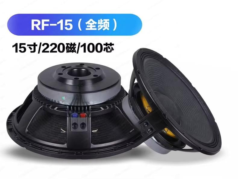 Leistungsstarker 15-Zoll-Vollbereichs-Subwoofer mit 800 W und 220 Magnet in Schwarz für KTV und Bühnenaufführungen - Bild 2