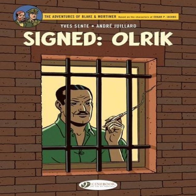 Blake und Mortimer 30 Olrik von Yves Sente, Taschenbuch, signiert - Bild 1