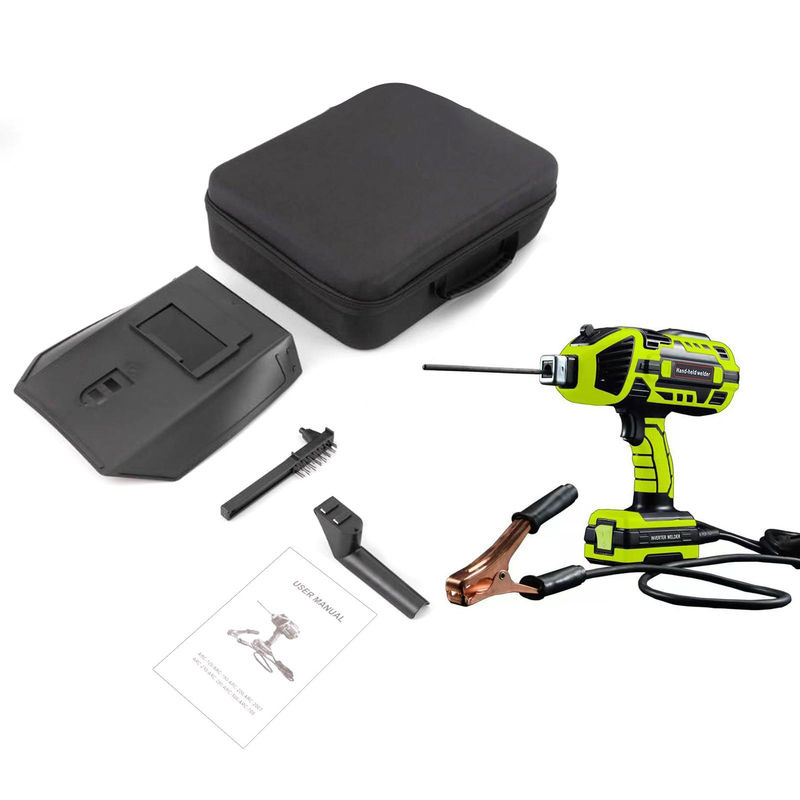 TOMTOP Tragbares elektrisches Schweißgerät 20120A 220V Handheld-Lichtbogenschweißgerät mit IGBT-Inverter, Grau/Gelb - Bild 7