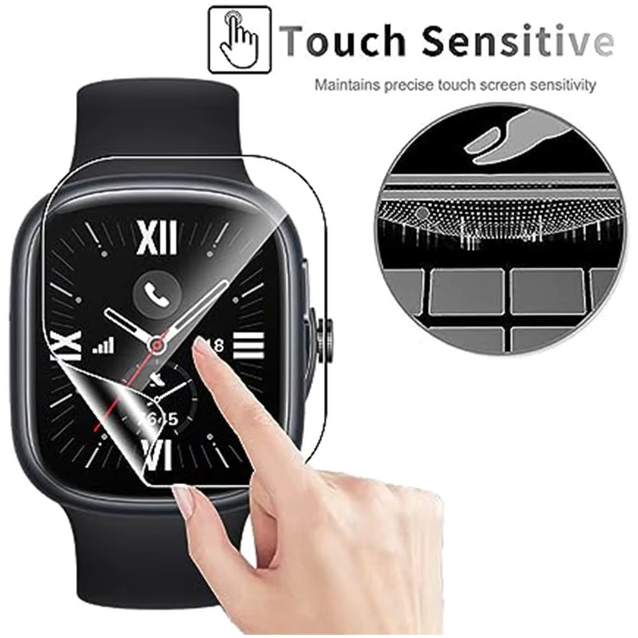 3er-Set HD Displayschutzfolie aus TPU für Huami Amazfit Bip 5 Smartwatch in Transparent - Bild 3