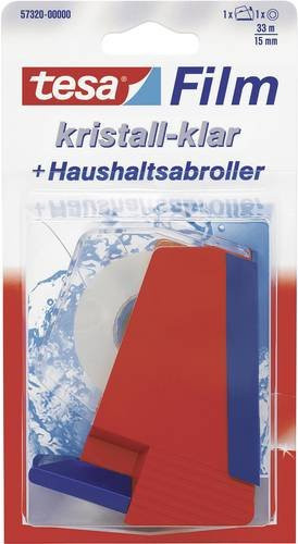 tesafilm kristall-klar Transparent von tesa, Breite: 15 mm, Länge: 33 m - Bild 1
