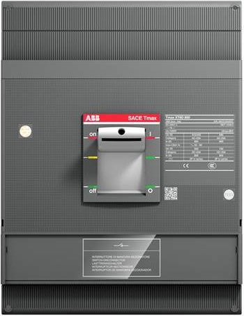 ABB XT6D 630 3P F F Leistungsschalter in Grau - Bild 1