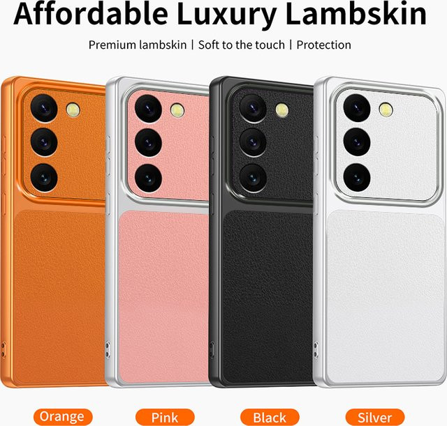 Samsung Galaxy S21 Handyhülle mit Linsenschutz in Schwarz - Bild 1