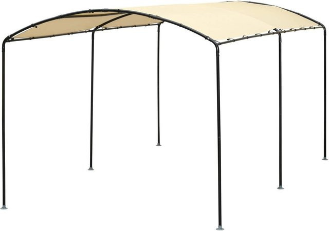ShelterLogic Folien Carport Garage sand B/H/L: 270 x 240 x 490 cm - Bild 1