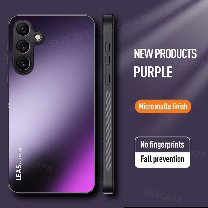 Stoßfeste matte Handyhülle für Samsung Galaxy A-Serie in Weiß - Bild 4