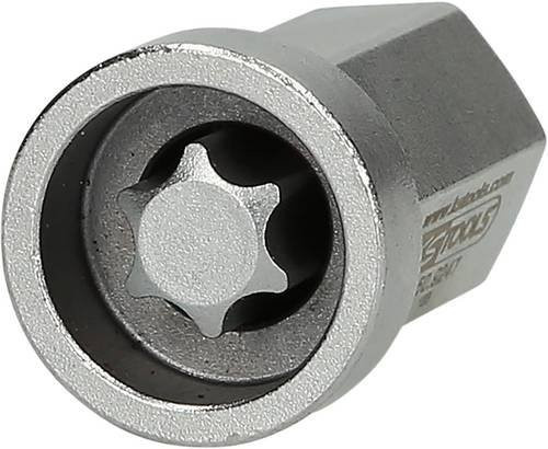 KS Tools Öldienst-Bit-Stecknuss für TX-Schrauben Mini T55 in Silber aus Edelstahl - Bild 1