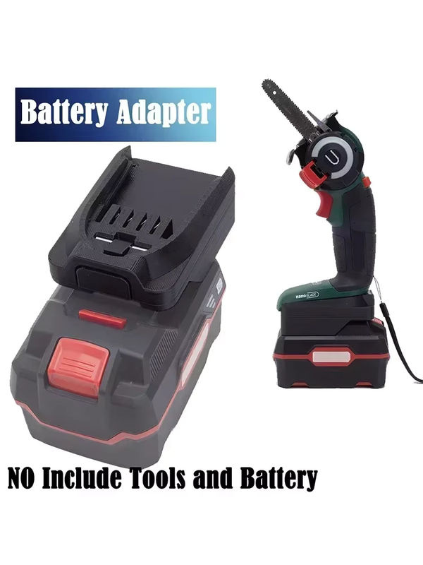 Parkside Batterie-Adapter-Konverter für Lidl X20V Team Lithium auf Bosch Green PBA 18V Akku-Bohrschrauber, Farbe: Schwarz - Bild 4