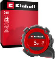 Einhell Bandmaß aus Stahl in Gelb-Rot mit 5 m Länge - Bild 2