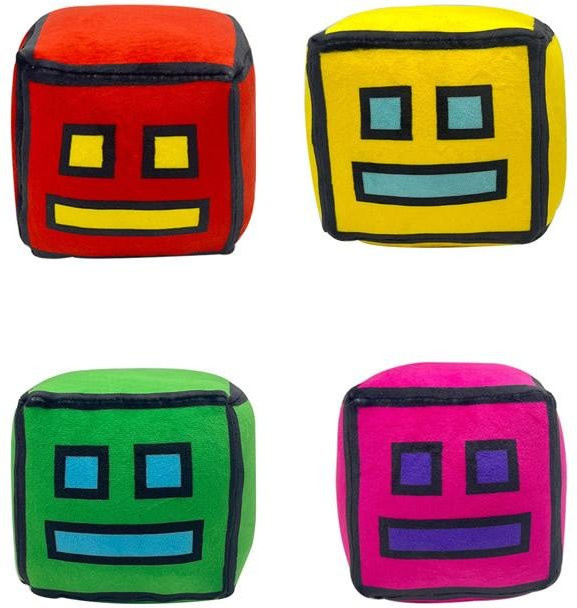 Geometry Dash Plüschtier, 12cm, ab 14 Jahren - Bild 1