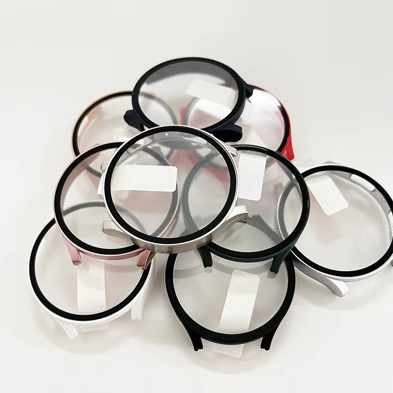 Samsung Uhrenzubehör, Glas + Hülle für Galaxy Watch 7/6/5/4, Silikon, transparent, Unisex - Bild 2