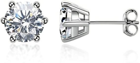 Ohrstecker 925 Silber, Zirkonia, Damen - Bild 1