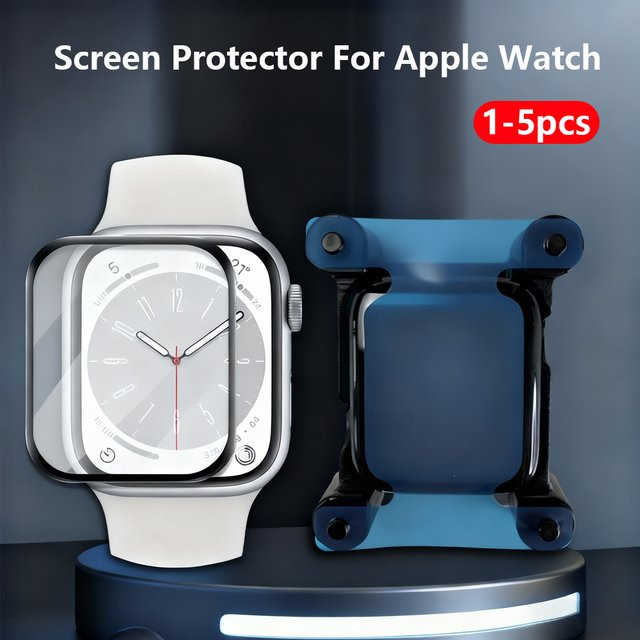 Apple Displayschutzfolie Silikon, transparent, Unisex - Bild 1
