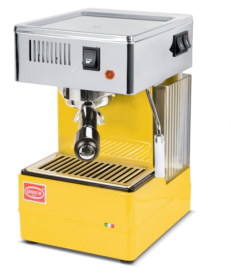 Quick Mill Siebträgermaschine 0820 Stretta Gelb - Bild 1