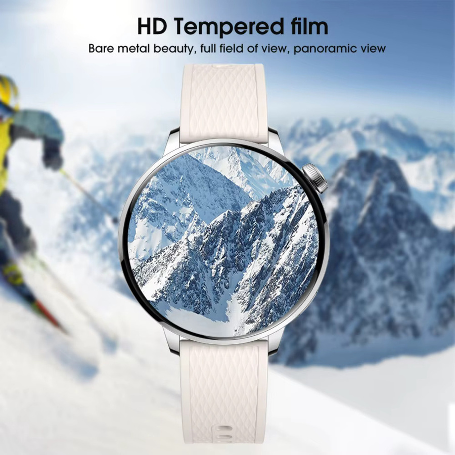 Displayschutzfolie für OnePlus Watch 3 43 mm, transparent, Unisex - Bild 2