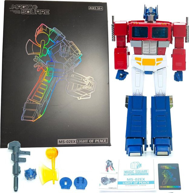 MS-TOYS Transformer Magisches Quadrat Optimus Commander MS-02EX, Actionfigur, ab 12 Jahre - Bild 1