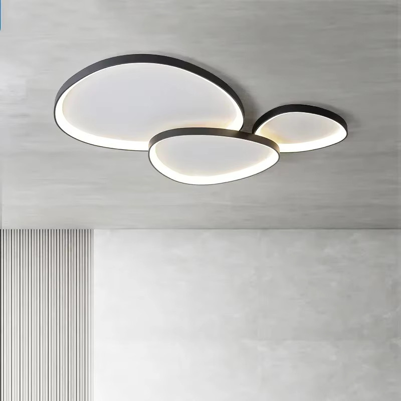 Homelover LED-Deckenleuchte in Weiß, minimalistisches Ring-Design für Wohnzimmer, Schlafzimmer und Kinderzimmer - Bild 1