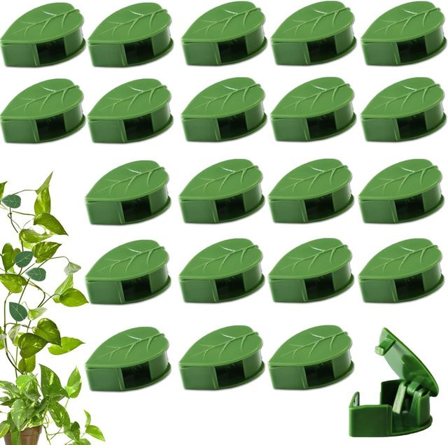 Transparente Kletterwand Befestigung Clips für Gartenpflanzen und Reben zur Unterstützung von Kletterpflanzen - Bild 1