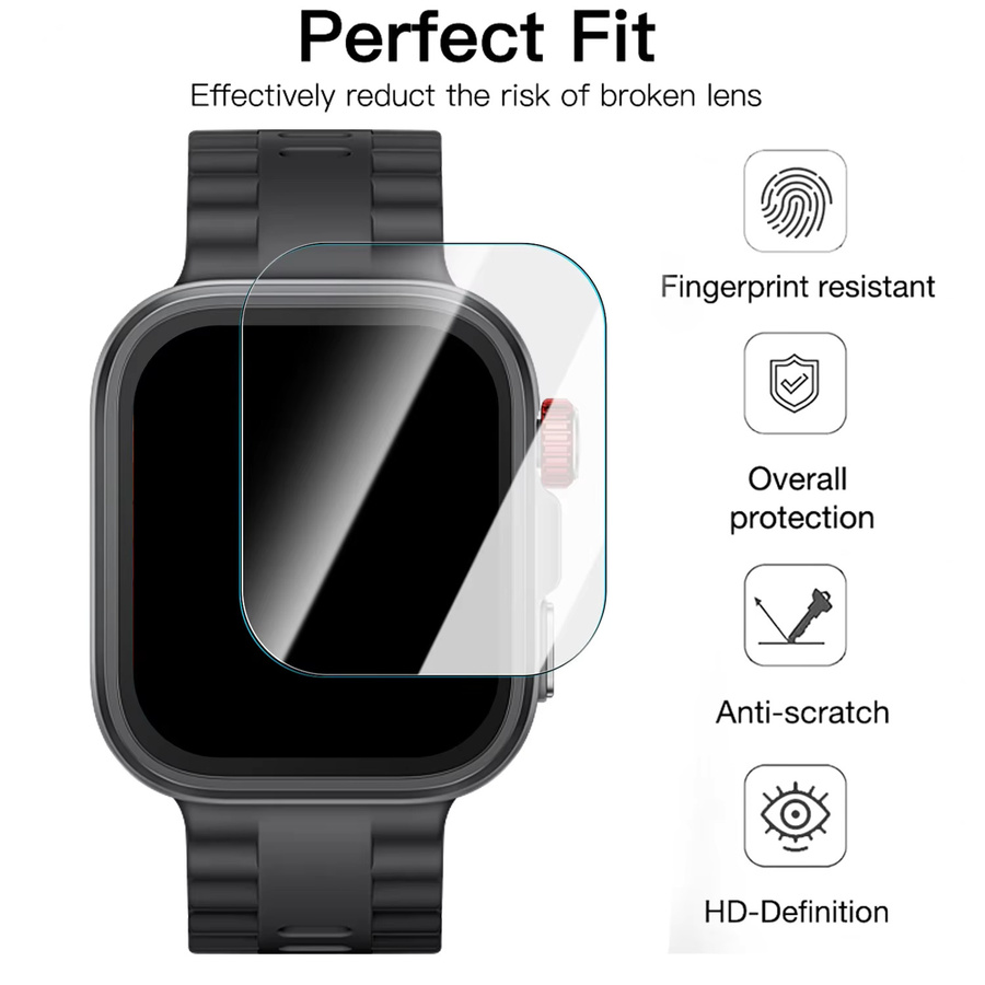Displayschutzfolie Huawei Watch Fit 4 Pro, transparent - Bild 2