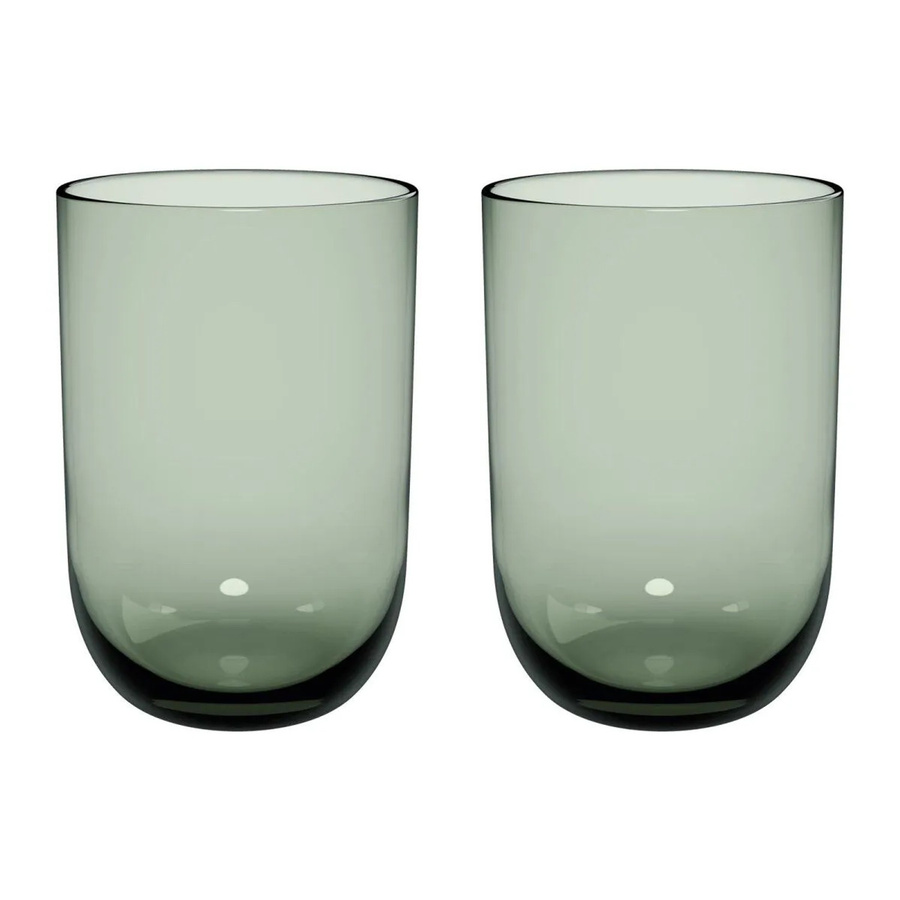 Villeroy & Boch like. Glass Longdrinkbecher 2er Set Green 385 ml - Bild 2