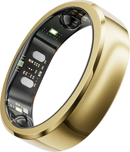 RingConn Smartring, Titan, Gold, Größe 9, Unisex - Bild 1