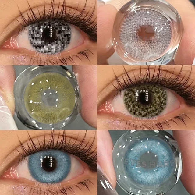 EYESHARE BRAZILGIRL-MARINA farbige Jahreslinsen, 2 Linsen - Bild 1