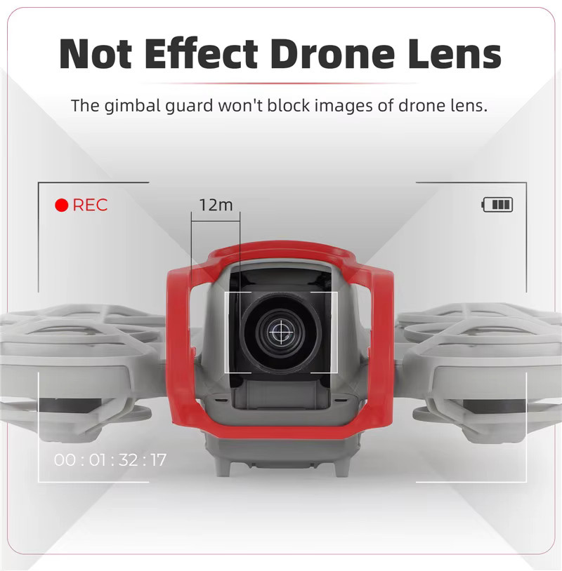 DJI Neo Gimbal-Stoßschutzleiste in Schwarz für Kollisionsschutz und Kameraschutz - Bild 6