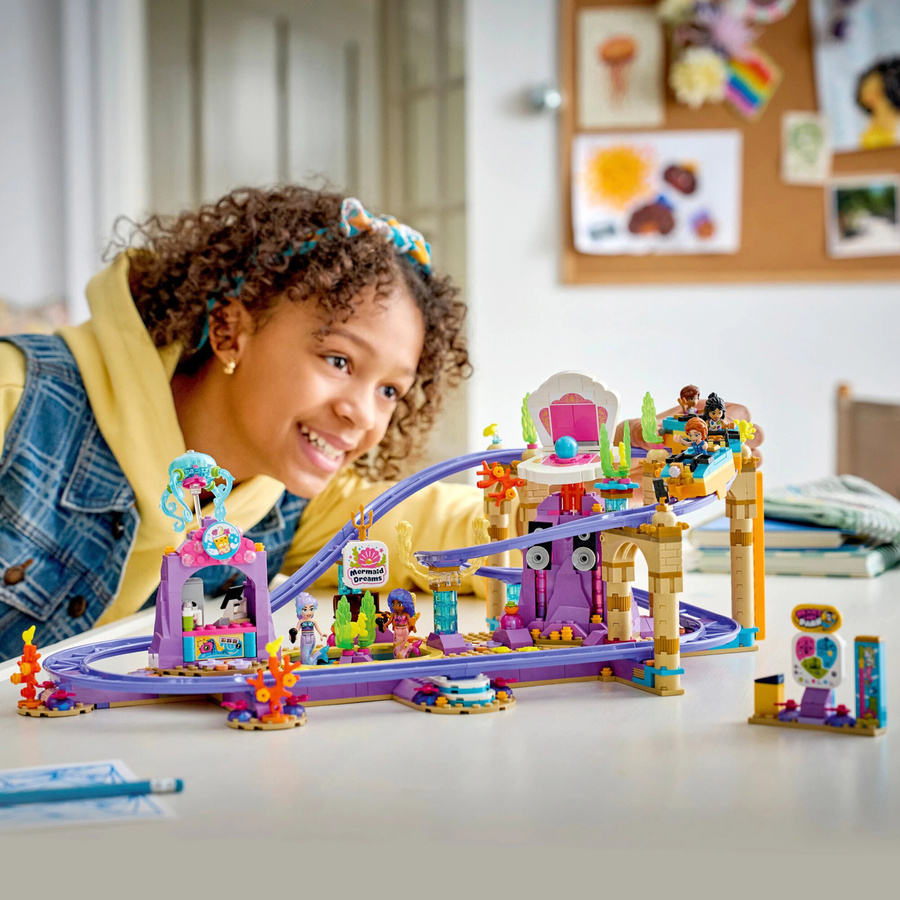 LEGO Friends Meerjungfrauen-Achterbahn Rollenspielset ab 8 Jahren - Bild 4