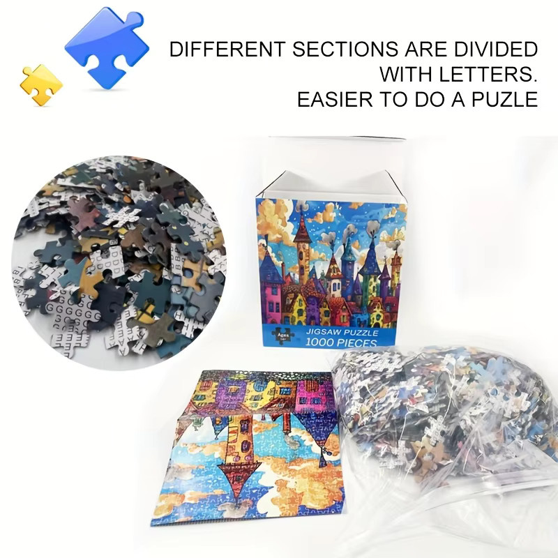 MaxRenard Stadtszene, Puzzle, 1000 Teile, ab 14 Jahren - Bild 2