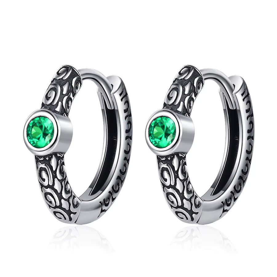 SAY Ohrringe, 925 Silber, Zirkonia, Vintage, Damen - Bild 4