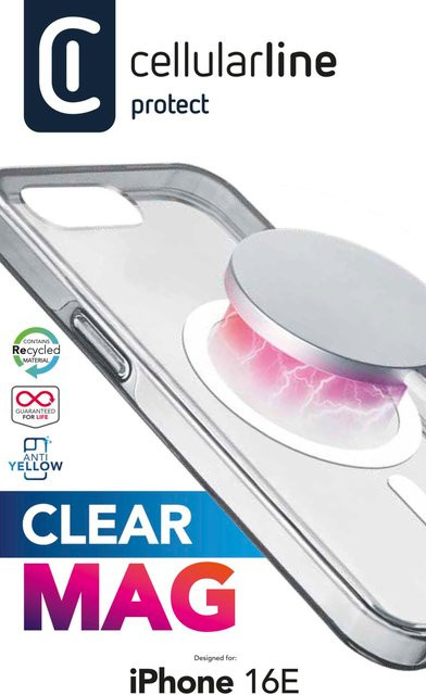 CLEAR MAG MagSafe Case für Apple iPhone 16e in Transparent - Bild 1