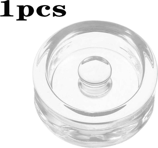 YULIN Fermentierglasgewichte aus Glas in Transparent für Weithalsgläser und Käse-Fermentation - Bild 1