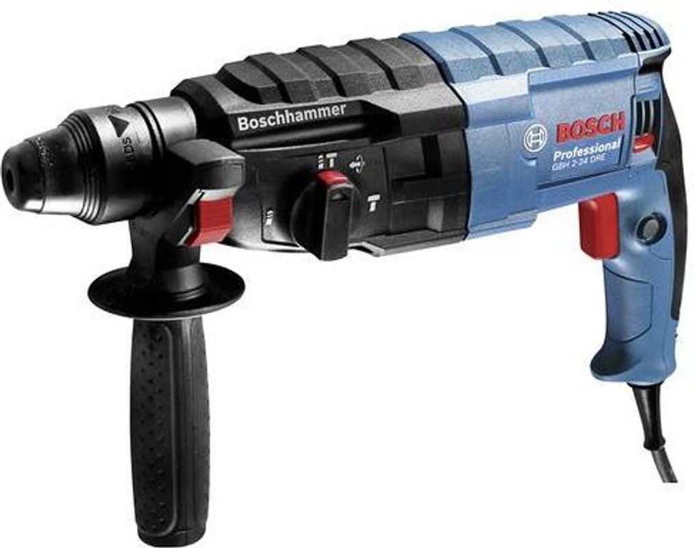 Bosch Bohrhammer GBH 2-24 DRE Professional mit SDS-plus in Blau, Schwarz und Rot - Bild 2