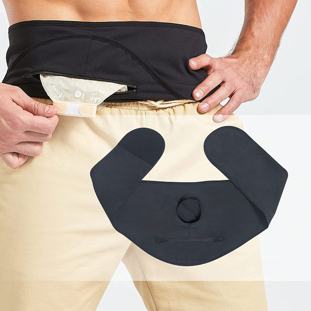Stomabeutel-Abdeckungshalter aus Oxford-Stoff, Unisex - Bild 1