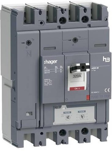 Hager HMJ321DR Leitungsschutzschalter MCB Grau - Bild 1