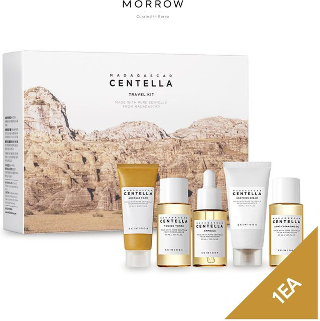 SKIN1004 Madagaskar Centella Hautpflege-Set, 20ml + 30ml x 4, Unisex - Bild 1
