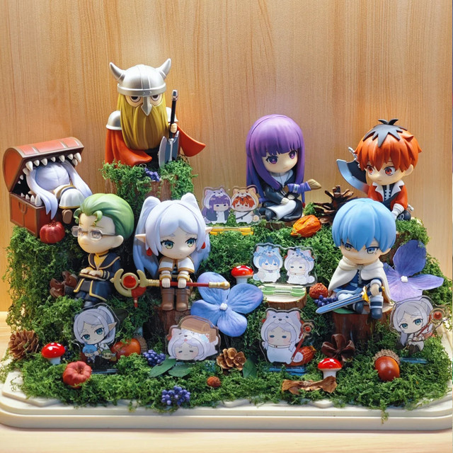 Bandai Frieren: Beyond Journey's End, Actionfiguren, 6-teiliges Set - Bild 1
