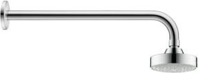 Duravit Kopfbrause 1jet 100 Rain in Chrom, Durchmesser: 100 mm - Bild 1