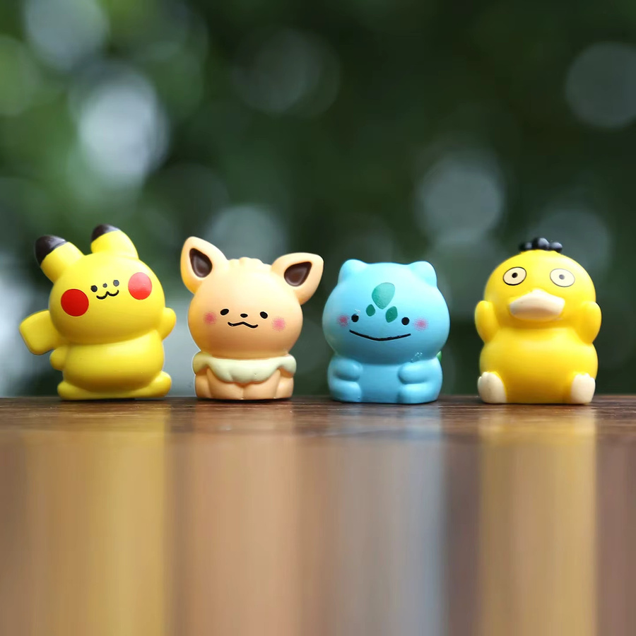 TAKARA TOMY Pokémon Dream Team Serie, Relief-Figuren, 6-teiliges Set - Bild 2