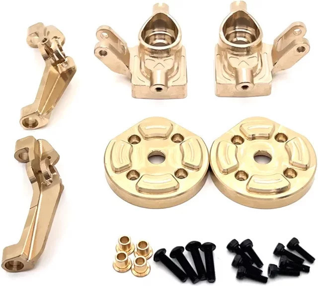 MJX H12Y H12Y+ RC-Autoteile, Upgrade-Kit aus Vollmessing, Metall - Bild 1