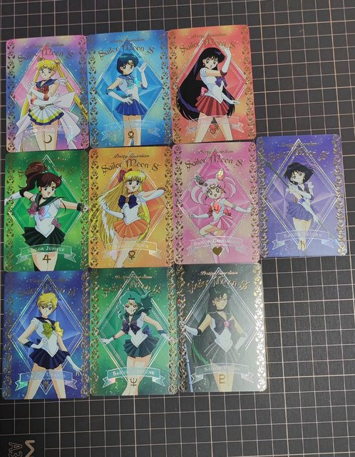 Yiran toy 1 Sailor Moon Anime Sammelkarten 10er-Set - Bild 1