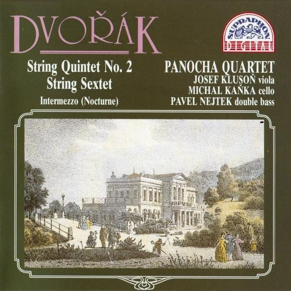 Antonín Dvořák CD mit Panocha Quartett: Streichquintett Nr. 2 und Streichsextett von Supraphon - Bild 1