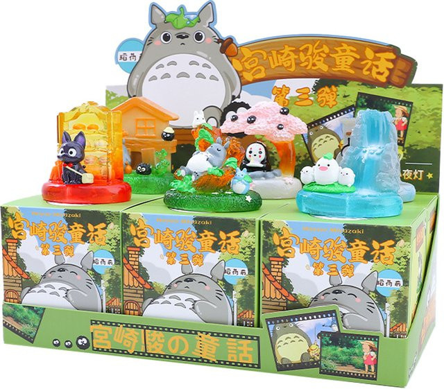 Bandai Studio Ghibli Miyazaki Hayao Märchen Blind Box Lampe, Desktop Ornamente - Bild 1