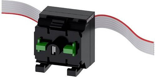Siemens Terminalmodul 3SU1401-1MC40-1CA1 in Schwarz und Grün mit IP20 Schutzart aus Kunststoff - Bild 1